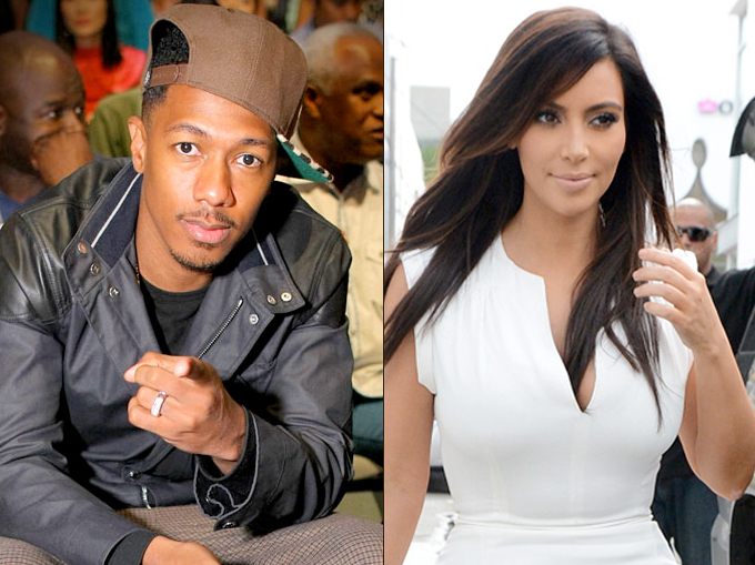 Kim Kardashian e Nick Cannon Kim Kardashian e Nick Cannon